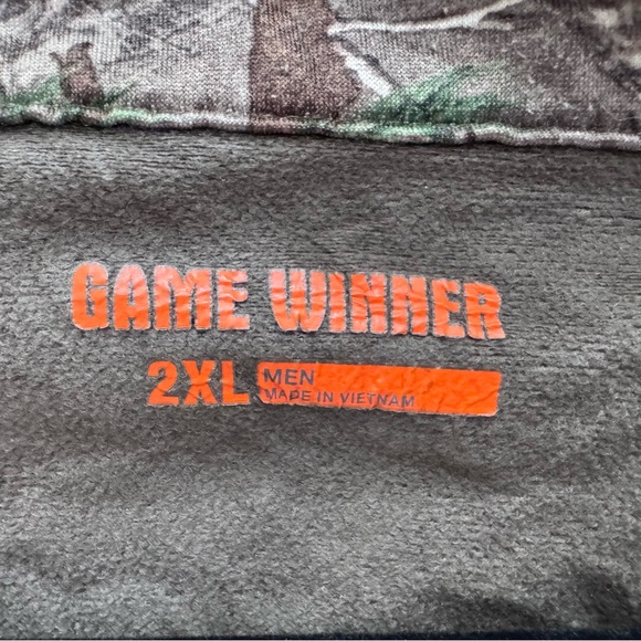 Game Winner Pullover Hunting jacket sweater
1/4 Zip Camouflage Men’s 2XL - Picture 4 of 6